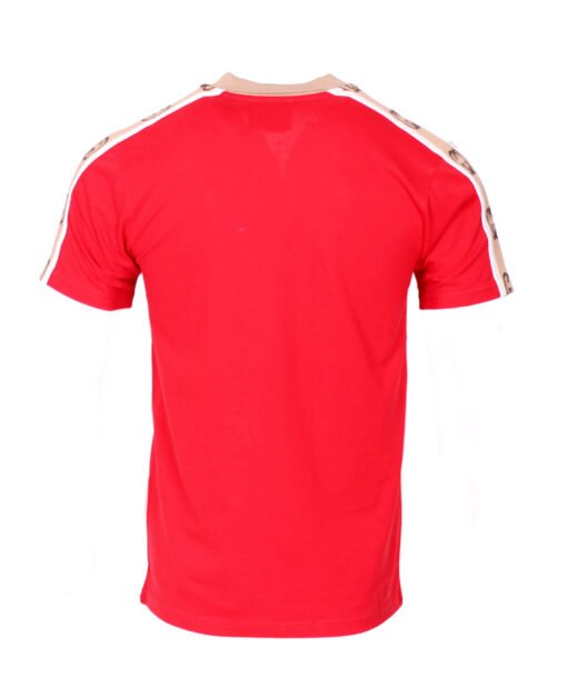 GUCCI MEN POLO SHIRT COTTON PIQUE POLO INTERLOCKING G T-SHIRT SHORT SLEEVES RED - Image 3