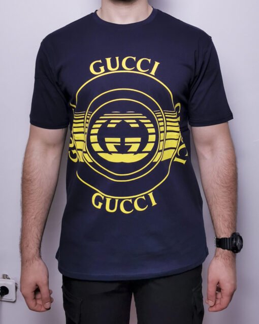 Gucci COTTON JERSEY T-SHIRT WITH GUCCI PRINT