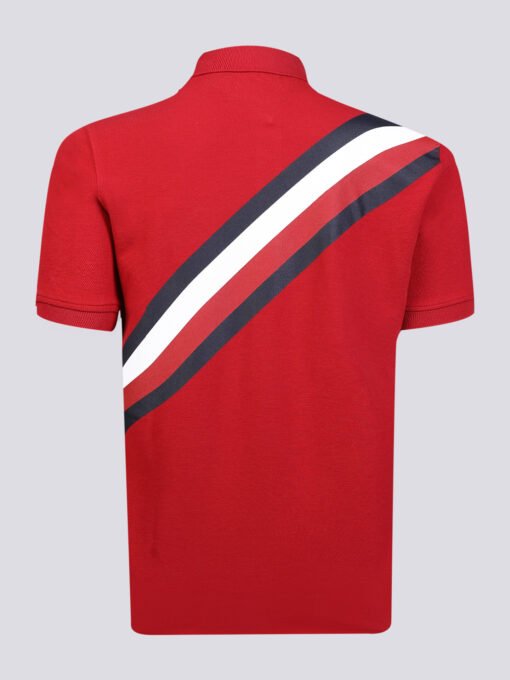 Tommy Hilfiger Polo Shirt Embroidered Regular Fit Logo Shorts Sleeve - Image 4