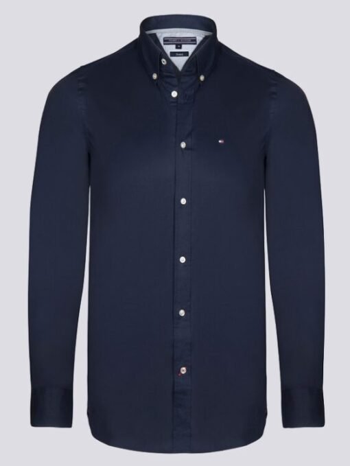 Tommy Hilfiger MEN SHIRT LOGO SLIM FIT BUTTON DOWN