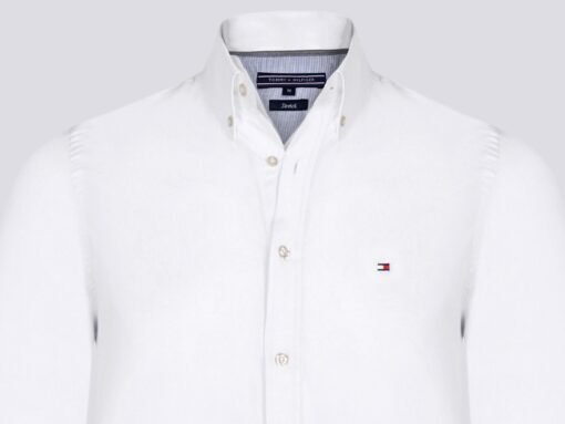 Tommy Hilfiger MEN SHIRT LOGO SLIM FIT BUTTON DOWN - Image 3