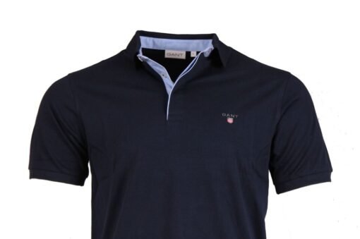 GANT Polo Shirt Embroidered Regular Fit Logo Shorts Sleeve - Image 2