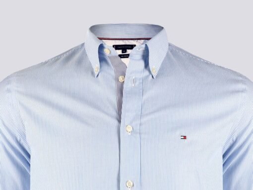 Tommy Hilfiger MEN SHIRT LOGO SLIM FIT BUTTON DOWN - Image 2