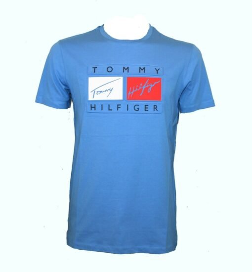 Tommy Hilfiger MEN T-SHIRT LOGO SLIM FIT CREW NECK T-SHIRT