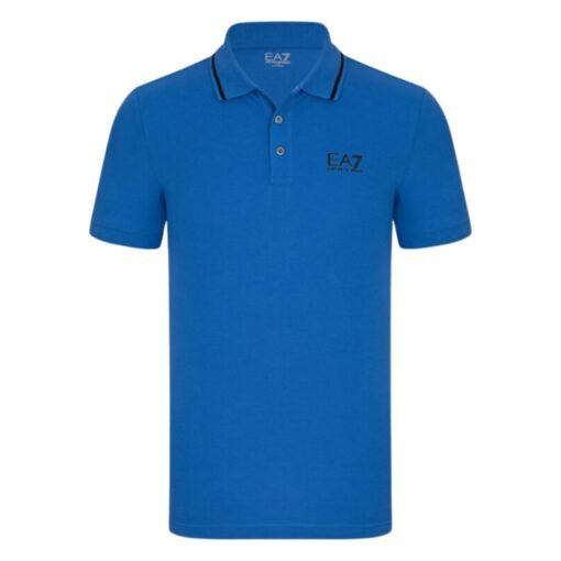 Emporio Armani Polo Shirt Stretch-cotton t-shirt EA7