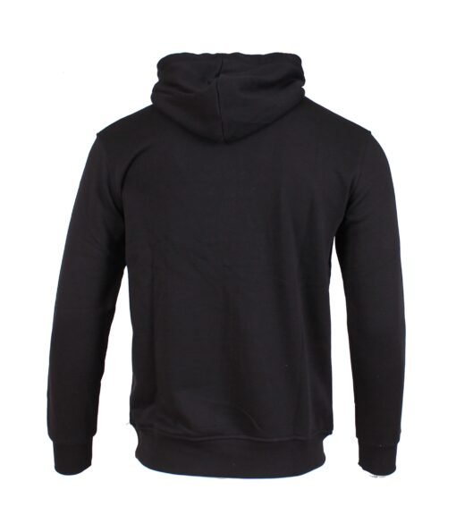 Emporio Armani Hooded Sweatshirt With Logo Embroidery Trim Jumper - Image 3