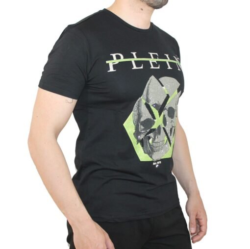 Philipp Plein Men t-shirt Cotton Short Sleeve Round Neck - Image 3