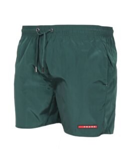 Prada Men Green Designer Men's Swim Shorts - Premium Quality