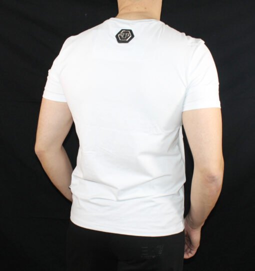 Philipp Plein Men t-shirt Cotton Short Sleeve Round Neck - Image 3