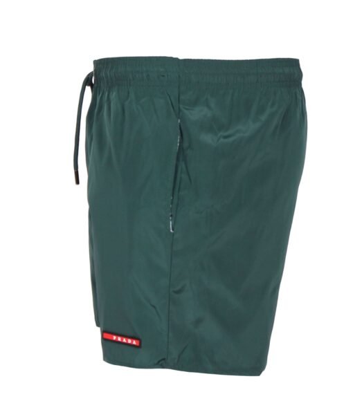 Prada Men Green Designer Men's Swim Shorts - Premium Quality - Image 4