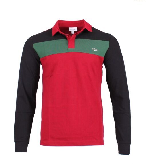 Lacoste Men Polo Shirt New Long Sleeve