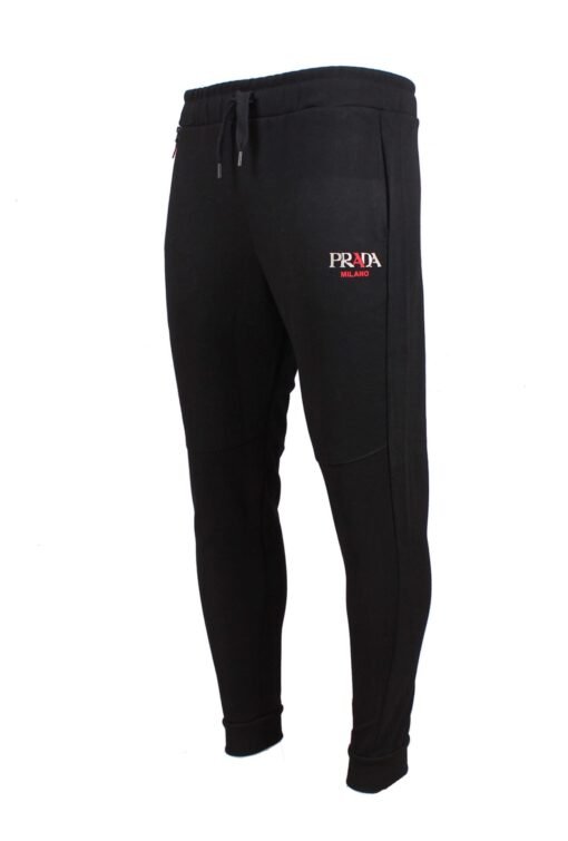 Prada Men Tracksuit Full-Zip Sweatshirt With Logo and Sweatpants - Image 5