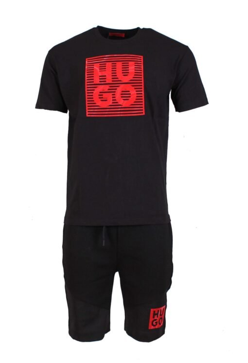 Hugo Boss Men Sports Set 2 in 1 Cotton t-shirt and shorts