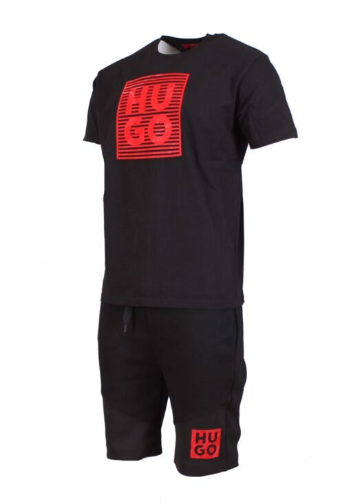 Hugo Boss Men Sports Set 2 in 1 Cotton t-shirt and shorts - Image 4