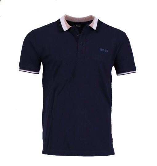 Hugo Boss Polo Shirt Stretch-cotton t-shirt  Short Sleeves
