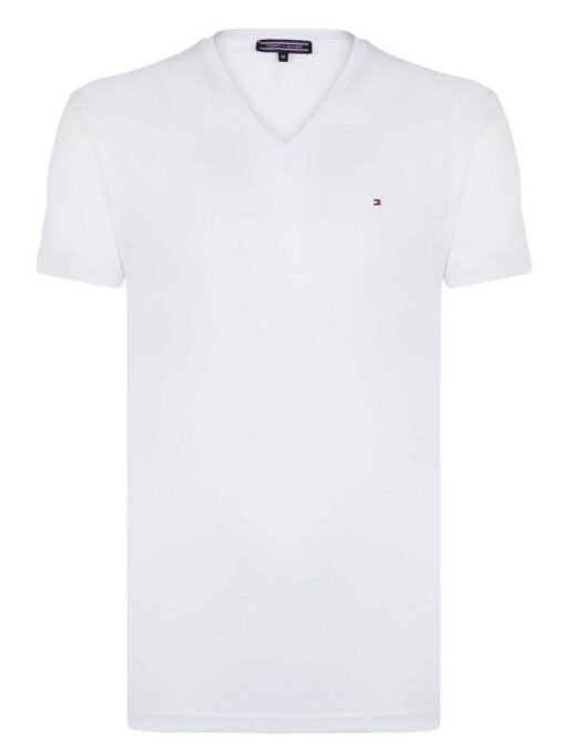Tommy Hilfiger Men Т-Shirt New Short Sleeves Cotton V-neck Tee