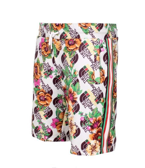 Gucci Men Luxury Designer Floral Print Shorts – Premium Quality - Image 3