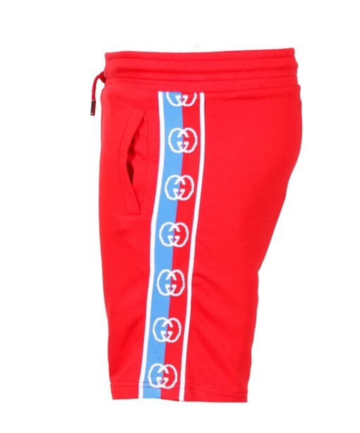 Gucci Men Men's Red Designer Luxury Shorts – Premium Quality | Limited Stock - Image 2