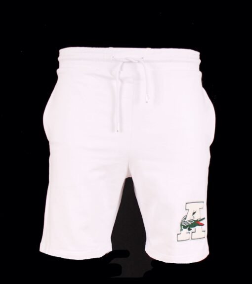 Lacoste Men Shorts Knee Length Cotton Shorts with Logo