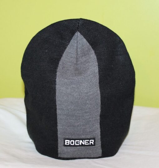 Bogner Hat Rib-knit beanie with turn-up brim and logo