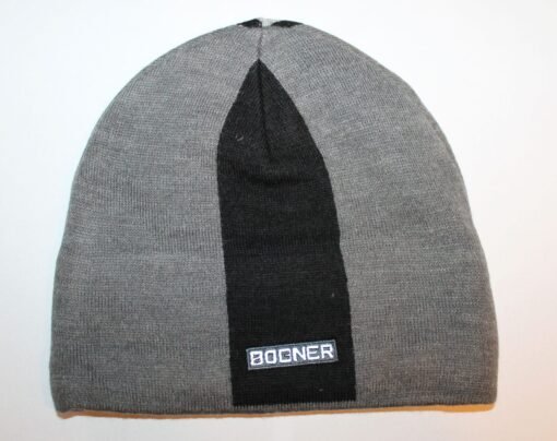 Bogner Hat Rib-knit beanie with turn-up brim and logo