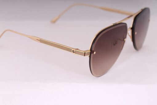 Gucci Women Sunglasses Aviator Frame Sunglasses - Image 6
