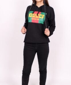 Gucci Woman Printed Cotton Jersey Hoodie