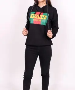 Gucci Woman Printed Cotton Jersey Hoodie