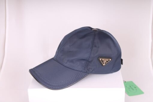 Prada Woman Re-Nylon Baseball Cap New Unisex Canvas Baseball Men  Hat - Image 2