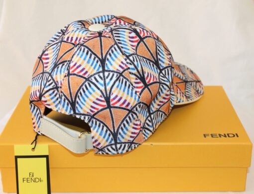 FENDI Men Cap New Unisex Canvas Baseball Woman Hat - Image 4