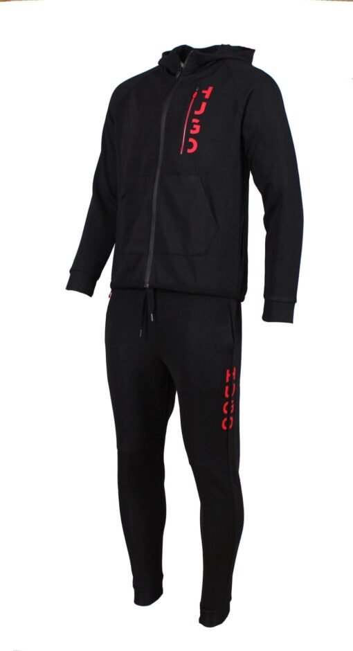 Hugo Boss Men Tracksuit 2 in 1 Cotton Hoodie and Pants - Image 3