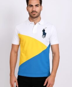 Ralph Lauren Polo Shirt Embroidered Classic Fit Logo Shorts Sleeve