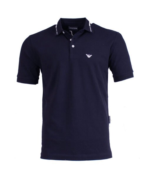 Emporio Armani Polo Shirt Stretch-cotton t-shirt EA7