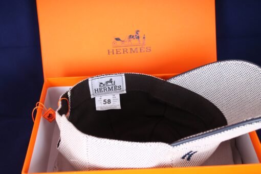 Hermès Men Cap New Unisex Canvas Baseball Woman Hat - Image 6