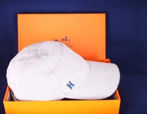 Hermès Men Cap New Unisex Canvas Baseball Woman Hat - Image 4