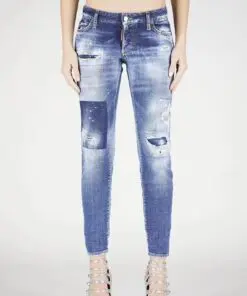 DSQUARED2 JEANS MEDIUM HERITAGE FISHERMAN WASH JEANS