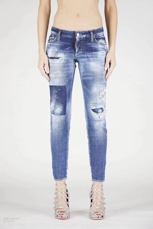 DSQUARED2 JEANS MEDIUM HERITAGE FISHERMAN WASH JEANS