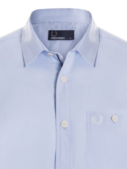 Fred Perry Men Oxford Shirt with Logo Button Down Long Sleeve - Image 4