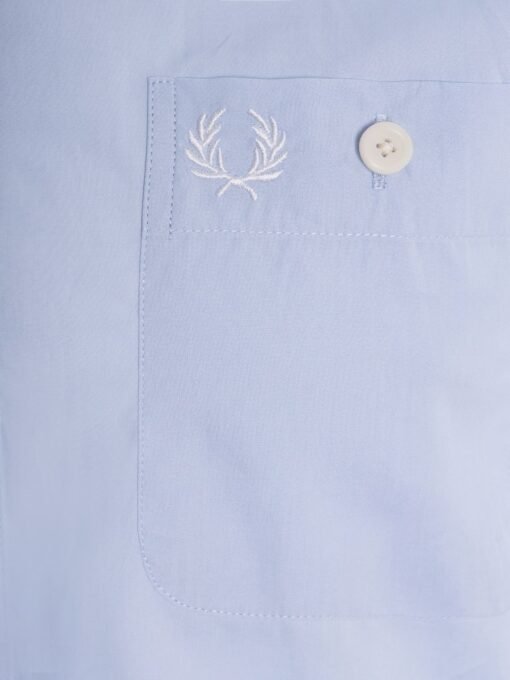 Fred Perry Men Oxford Shirt with Logo Button Down Long Sleeve - Image 5
