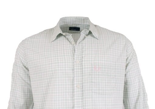 Fred Perry MEN CHECKED SHIRT EMBROIDERY LOGO BUTTON DOWN - Image 2