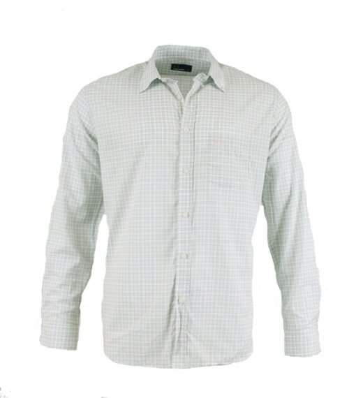 Fred Perry MEN CHECKED SHIRT EMBROIDERY LOGO BUTTON DOWN