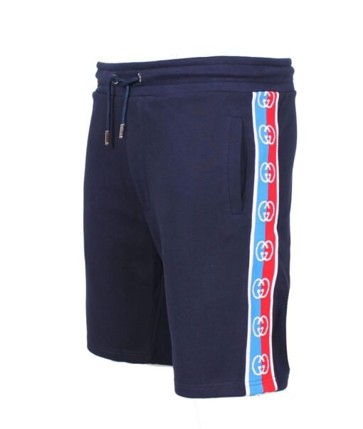 Gucci Men Luxury Designer Navy Blue Premium Shorts – Limited Edition