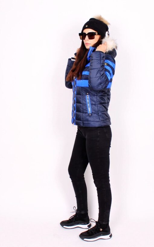 Bogner Woman Jacket with Hood Fur Coat - Image 6