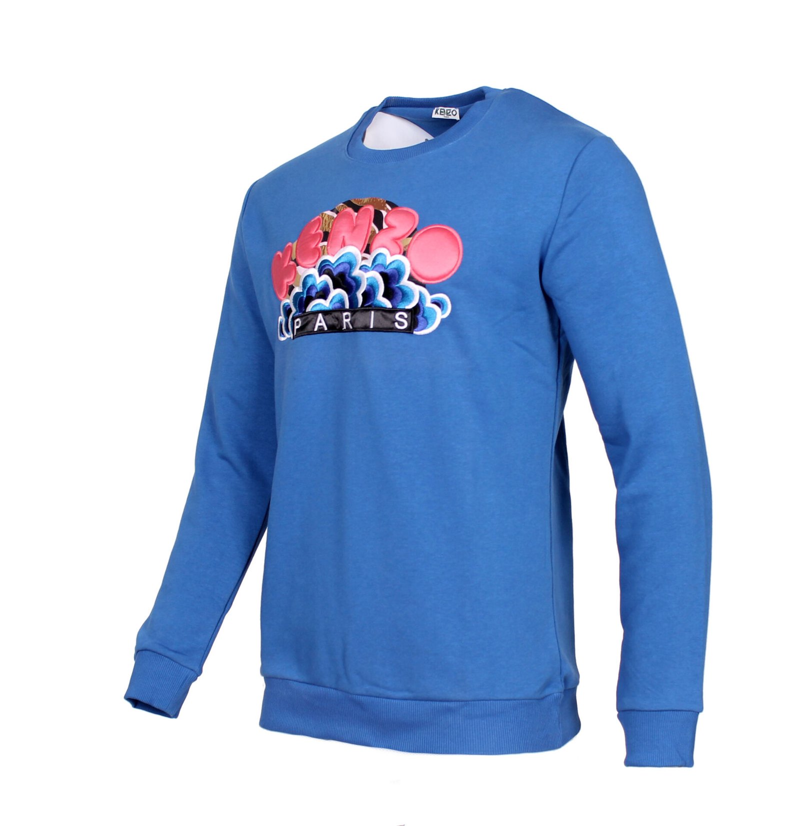 KENZO Men Sweater With Embroidery Crew Neck Sweatshirt - Image 2
