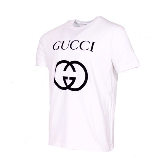 Gucci Men Cotton t-shirt with interlocking GG print - Image 3