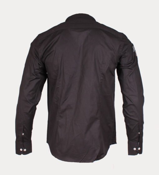 LA Martina Men Oxford Shirt with Logo Button Down Long Sleeve - Image 3