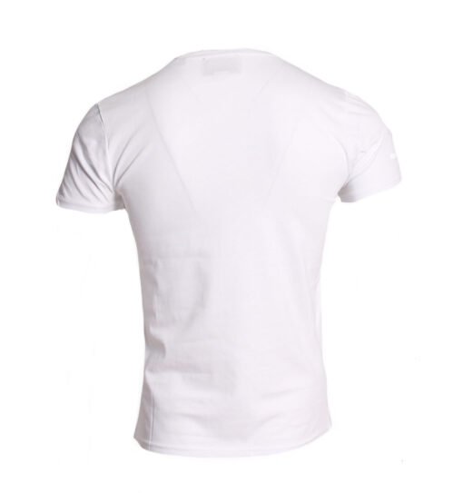 Gucci Men Cotton T-shirt with Interlocking GG "Boutique" Print – White Short Sleeves - Image 3
