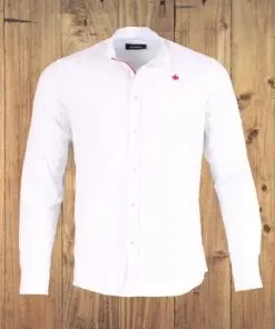 DSQUARED2 MEN SHIRT ICON DROP SHIRT LOGO BUTTON DOWN LONG SLEEVES