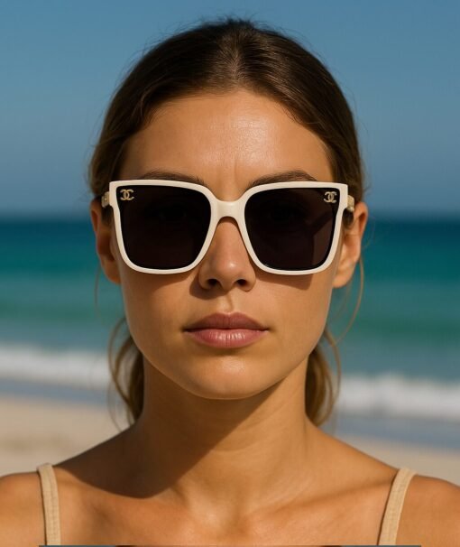 Chanel Limited Edition Sunglasses – Ivory Gold Premium Series