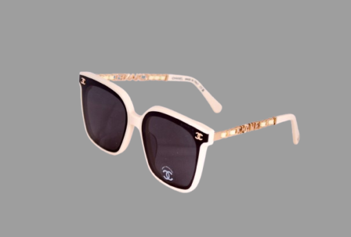 Chanel Limited Edition Sunglasses – Ivory Gold Premium Series - Image 5